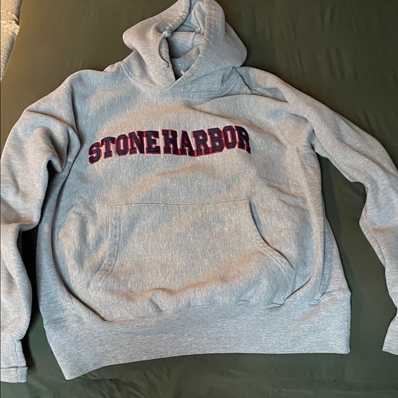 MV Sport Tops - Heather Gray Stone Harbor Hoodie